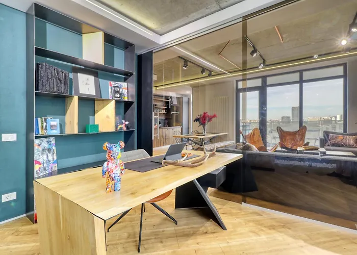 Unique Penthouse Floreasca Апартаменти *